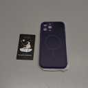 TOCOL Magnetic for iPhone 13 Pro Max Case, Upgraded Full Camera Protection, Compatible with Magsafe, Drop Protection, Translucent Matte Back for iPhone 13 Pro Max 6.7 inch (Midnight Purple)