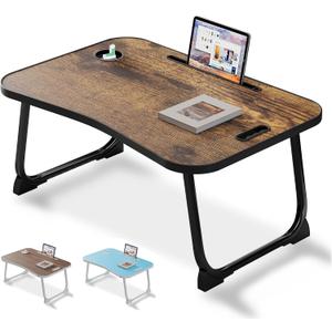 Portable Bed Tray Table - Adjustable Lightweight Design for Eating, Reading & Writing in Bed or on Couch