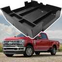 2024 2023 F250 Center Console Organizer Compatible with 2023 2024 Ford F250 F350 F450 Super Duty 2023 f250 Accessories Console Tray Storage Box