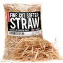 Straw  Fine Cut Softer 2 Quarts from Local Washington Farm for Small Crafts, Decorative Hay, Natural Gift Baskets, Fresh Harvest Smell, DIY with Raw, Unprocessed USA Wheat Straw (Single)
