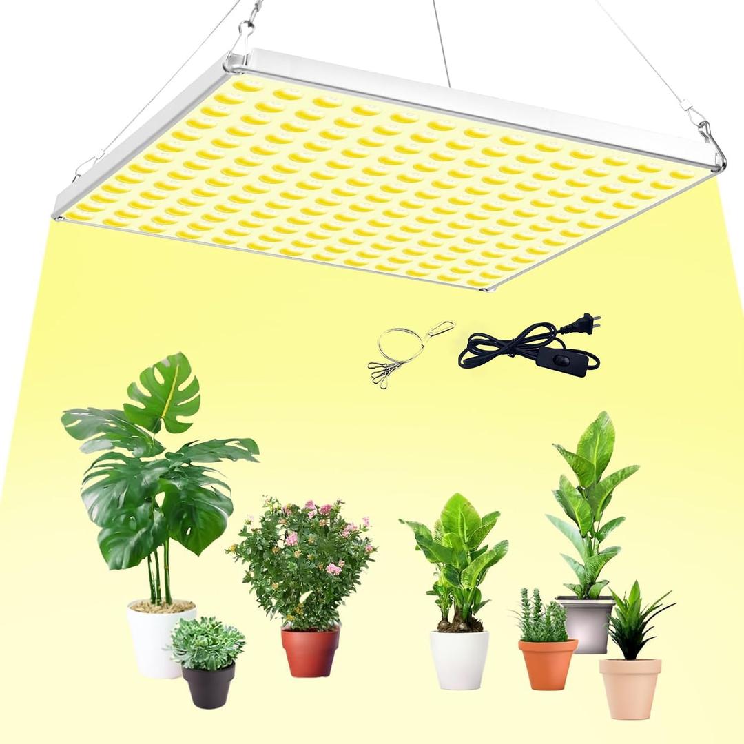 LED Grow Light for Indoor Plants Full Spectrum Plant Light for Seedling, Hydroponic, Greenhouse, Succulents, Flower