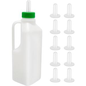 1 Pcs Lamb Calf Goat Feeding Bottle, 850ML Lamb Nursing Goat Calf Milk Water Bottle Piglet Feeding Sheep Milk Bottle for Livestock Farm Animals
