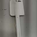 Rubbermaid Commercial Products Scraper Spatula/Food Scraper 13.5-Inch Dishwasher Safe White Heavy Duty Rubber Silicone Spatula for Resturant/Home Cooking/Baking