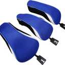 Sword &Shield sports 3pcs/Set Driver # 1 3 5 Fairway Wood Cover Golf Club Headcover (Blue)