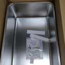 Stainless Steel Metal Litter Box, Extra Large Cat Litter Box with High Sides, Odor-Free, Non-Stick, Easy to Clean, 23.4"15.6"7.8", Ideal for Large Cats & Multi-Cat Households, Litter Tray