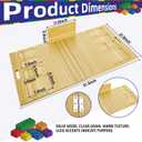 Building Baseplate Table with Storage Trays, Multi-Functional Sensory Play Table Compatible with LEGO Bricks, Large Activity Tray Board for Adults & Seniors, 41.3 x 21.6 x 0.59 inches