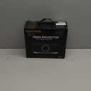 Portable Mini Projector with Electric Focus, NICPOW Full HD 1080P Projector, Bluetooth Movie Projector with Auto Keystone, Two-Way Bluetooth, Ideal for Indoor Outdoor Use, White