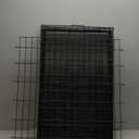 MidWest Homes for Pets 30-Inch iCrate Folding Dog Crate with Divider Panel, Leak-Proof Tray & Secure Latches  Metal Wire Kennel for Medium Breeds  Portable, Durable & Easy to Assemble (Black)