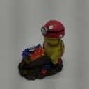 SunGlee Solar Light Turtle Outdoor Garden, Turtle Solar Light for Outdoors Yard Patio Decor 4 LED Sun Powered Outsides Turtles Decor Light Up Garden Statue Gardening Gift for Women Mother Decoration (Green)