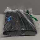 Everlasting Comfort Lumbar Support Pillow for Office Chair - Memory Foam Back Cushion for Car Seat - Promotes Better Posture, Back Pain Relief - Ideal Gaming and Desk Chairs Work and Home Essentials (A. Black Mesh)