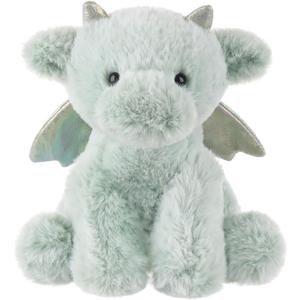 Apricot Lamb Toys Plush Green Plush Dragon Dinosaur Stuffed Animal Soft Cuddly Perfect for Child 8 Inches