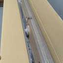 Furinno Turn-N-Tube No Tools Entertainment Center, Round Square Corner, French Oak Grey/Black, 41.5*11.6*22.85 inch