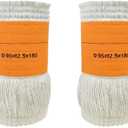 95x2.5Tx180mm Kerosene Heater Wick, Smokeless Fiberglass and Cotton Replacement Wick for Indoor Outdoor Use, Fits Most Kerosene Heaters and Oil Lamps (2-Pack)