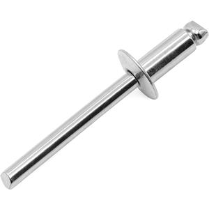 4 x Assorted Materials and Sizes - Aluminum, Steel, Stainless Steel, 1/8, 3/16, 1/4" (Domed Head, Steel, 1/4")