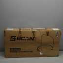 BCAN BT2 450/550LBS Mini Rebounder Trampoline for Adults with Bar, Fitness Trampoline with Bungees, Adjustable Handle, Stable & Quiet, Indoor Outdoor, Whole-Body Workout & Relaxation at Home-40IN/48IN, Green