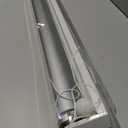 Blackout Roller Blind Shades for Windows, Color-Matched Roller Blinds, UV Protection, Thermal Insulation Fabric Room Darkening Shades for Home, Office, Gray, Custom Size 30 in