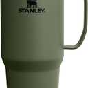 STANLEY The Everyday Suburban Mug | 24 oz | Drink Through Lid | Cup for Coffee, Tea and Drinks | Insulated Stainless Steel Coffee Mug | BPA-Free | Dried Pine