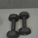 Amazon Basics Neoprene Dumbbell Hand Weights for Exercise and Muscle Toning