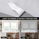 LazBlinds Cordless Roman Shades for Windows, 30" W × 60" H, Light Grey