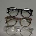 IBOANN Iconic Blue Light Glasses for Woman - Computer Glasses up to 99% Blue Light Blocking - Anti Eyestrain & UV Glare