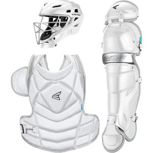 Easton | JEN SCHRO FUNDAMENTAL 2.0 Fastpitch Softball Catcher's Set | White L