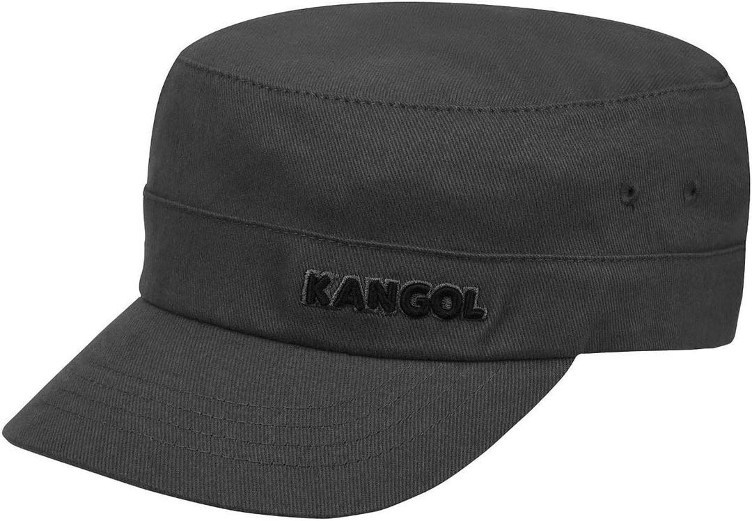 Kangol Cotton Twill Army Cap (Gray, L)