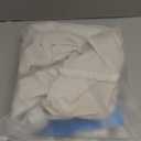 Grounding Mat for Bed, 88% Combed Cotton +12% Pure Silver Fiber, Grounding Sheets for All Mattress Sizes, with Plug, Socket Tester, Grounding Wire (White, 110.2 * 23.6 inch), Earthing Sheet.