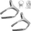 Amara View Headgear, 2-Pack Replacement CPAP Headgear Strap for Amara View Full Face Mask, Standard (Without Mask)