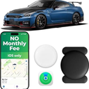 Mini GPS Tracker for Vehicles: Hidden Magnetic Car Tracker Device - No Subscription Fee - Works with Apple Find My & Android Find Hub - Real Time Auto Tracking 1