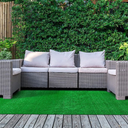 Garland Rug Artificial Grass 3 Ft. X 5 Ft. Large Indoor/Outdoor Area Rug Green, Durable, and Low-Maintenance for Patios, Lawns, and More