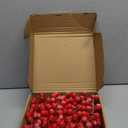 32 Pcs Christmas Tree Decorations, Tree Ornaments, 8 Inch Artificial Snowy Red Berry Stems Christmas Picks Filler, Holly Frosted Berries Xmas Holiday Decor