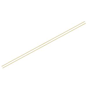 MECCANIXITY Brass Rods 1/5 Inch x 35 Inch Brass Solid Round Rod for Handle Pin DIY Craft Material Pack of 2