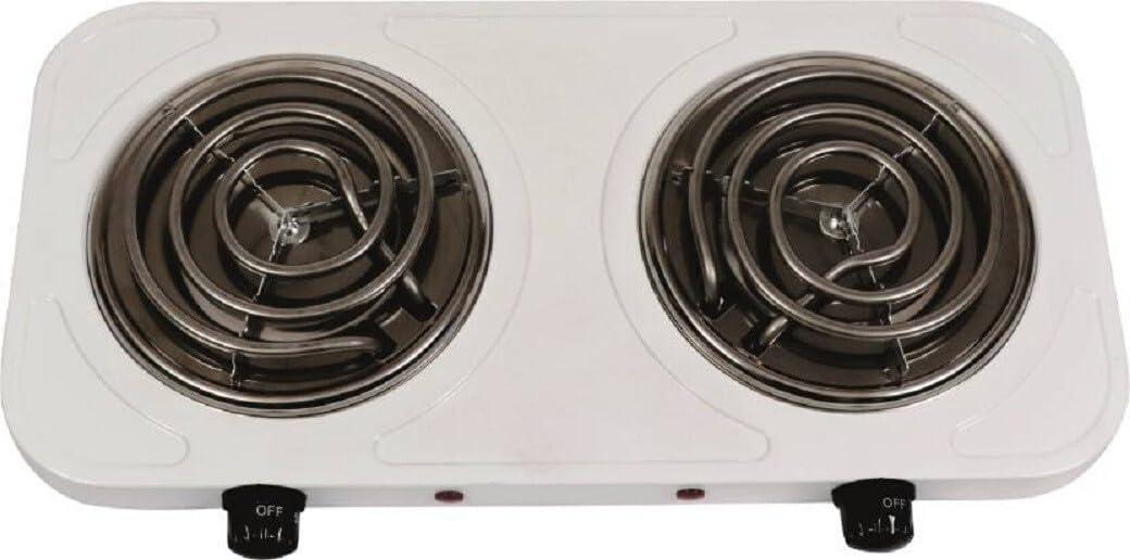 1950 Watts Electric Cooking Heater (1 Burner) with High Grade Copper Wiring color white or black