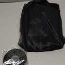 Yotache Left Right Side Opening Screen Doors with Magnets Fits Door Size 36 x 80, Reinforced Sewing Magnetic Mesh, Actual Screen Size 38" x 81" Black