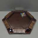 Juegoal Wooden Shut The Box Dice Game for 1-6 Players, Upgrade Tabletop Board Game with 12 Dice for Kids Adults Families, Classics Travel Portable Classroom Home Party Pub Board Game Sets