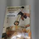 Cookie Press Gun Decorating Kit, 3-in-1Premium Baking Tool Set for Cookie Press and Cake Decorating with 16 Discs, 8 Icing Tips, and Cleaning Brush, DIY Christmas Baking Gift for Women