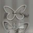 Riakrum 2 Pcs Butterfly Neon Signs LED Light 3AA Battery Powered USB Operated Wall Neon Light Decor Butterfly Wall Art for Christmas Home Bedroom Birthday Party Decor(Pink, Blue)