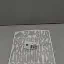 564Pcs 12 Sheets Self Adhesive Glitter Alphabet Letter Stickers 2 inches Large Alphabet Number Vinyl Letters Stickers for Scrapbooking DIY Crafts Graduation Cap Notebook Classroom Decor (Silver)