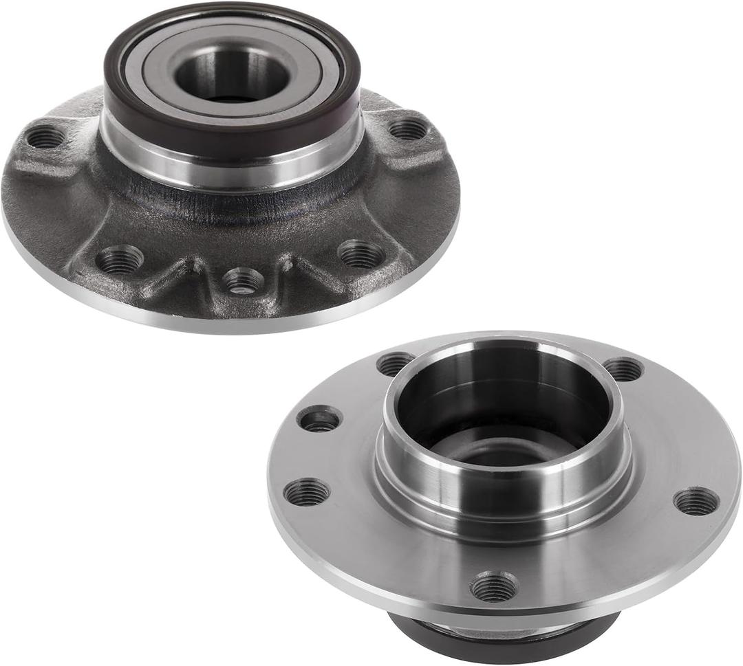 ECCPP Wheel Hub and Bearing Assembly Rear 512510 fit for Dodge Dart 2013-2016 5 Lugs Wheel Bearing Hubs with ABS 2pcs