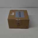 ShineMe Large Salad Bowl with Lid, Bamboo Fiber Salad Serving Bowl Set with Utensils, 9.8inches Mixing Bowl with Servers, Solid Bamboo Wooden Bowl for Candy, Salad, Fruits, Vegetables and Pasta(White)