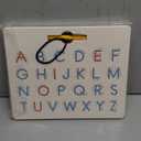 GAMENOTE Double Sided Magnetic Letter Board - 2 in 1 Alphabet Magnets Tracing Board for Toddlers ABC Letters Uppercase & Lowercase Practicing Learning Education Toys