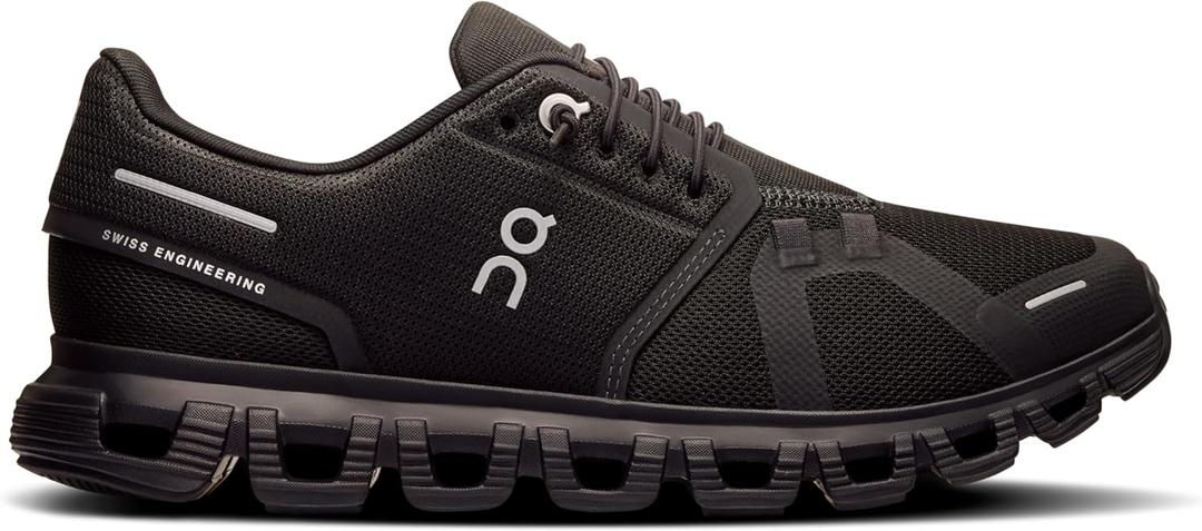 On Womens Cloud 6, Black, 9 Medium 
