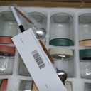 12Pack Overnight Oats Containers with Lids, 16oz, 8oz & 4oz Glass Jars with Airtight Lids, Wide mouth Mason Salad jars, Glass Food Storage Containers for Yogurt Chia Pudding Snacks Cereal & Spices