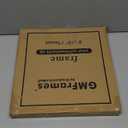 GraduationMall Graduation Photo Shadow Box Frame with Tassel Holder for 8x10 Pictures,Real Glass,Black Over Gold Double Mat,Wall & Tabletop Design