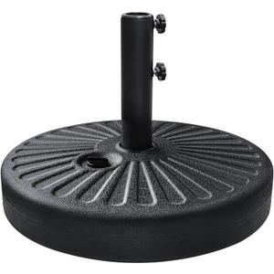 EliteShade Umbrella Base Water Filled Stand Market Patio Outdoor Heavy Duty Umbrella Holder(Black)