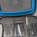Gintan Camping Cutting Board, 9-in-1 Collapsible Chopping Board with Colander, Kitchen Vegetable Washing Basket for Camping, Camping Gifts Camping Accessories for RV Campers (Blue+Grey)