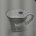 Brita Water Filter Pitcher for Tap and Drinking Water with 1 Standard Filter, Lasts 2 Months, 6-Cup Capacity, BPA Free, White