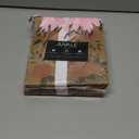 Juvale 24 Pack Kraft Paper Floral Gift Bags with Pink Ribbon Handles - 2 Designs, For Themed Party Favors, Mother's Day, Weddings, Birthdays - 8x4x9 Inches Gift Bags With Handles