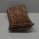 Lanpn Natural Rattan Christmas Tree Collar 42 inch, Decorative Wicker Woven Tree Skirt Ring Stand Base Cover Rustic Farmhouse for XL Large Big Huge Oversize Artificial Trees Xmas Decor (Brown)