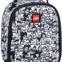 LEGO Kids Heritage Classic Lunch Box, Insulated Soft Reusable Lunch Bag Meal Container for Boys and Girls, Perfect for School or Travel, Meal Tote Keeps Food and Drinks Cold with Buckle, Color Me